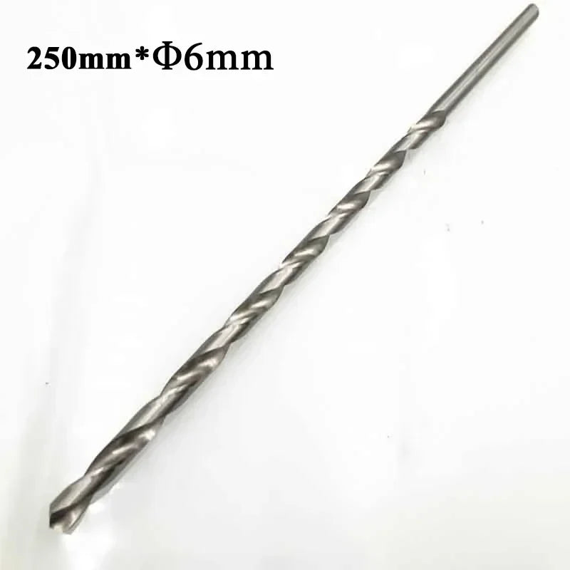 HSS Extra Long Twist Drill Bits Set 2–6mm | 160–300mm