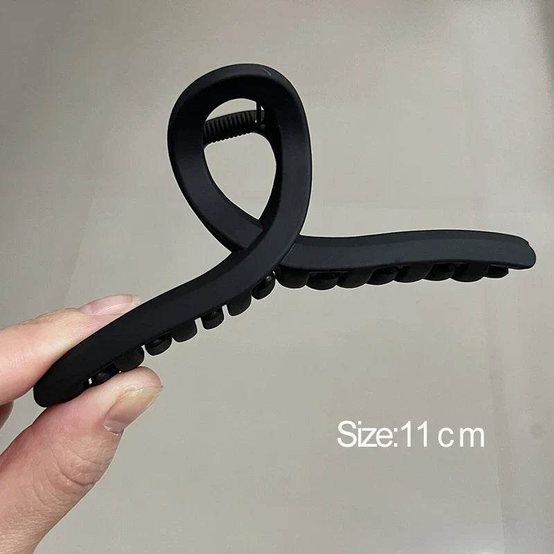 Large Acrylic Hair Claw Clip – Korean Geometric Barrette