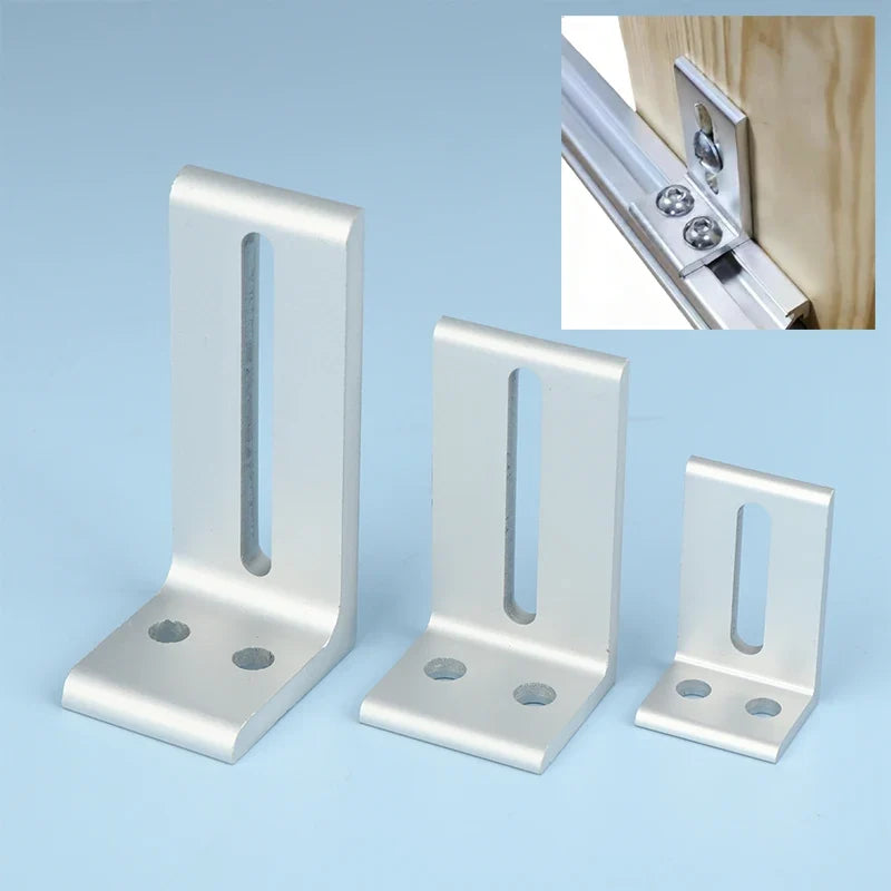 Aluminum Profile Support Brackets 2020 3030 4040 Frame Fix