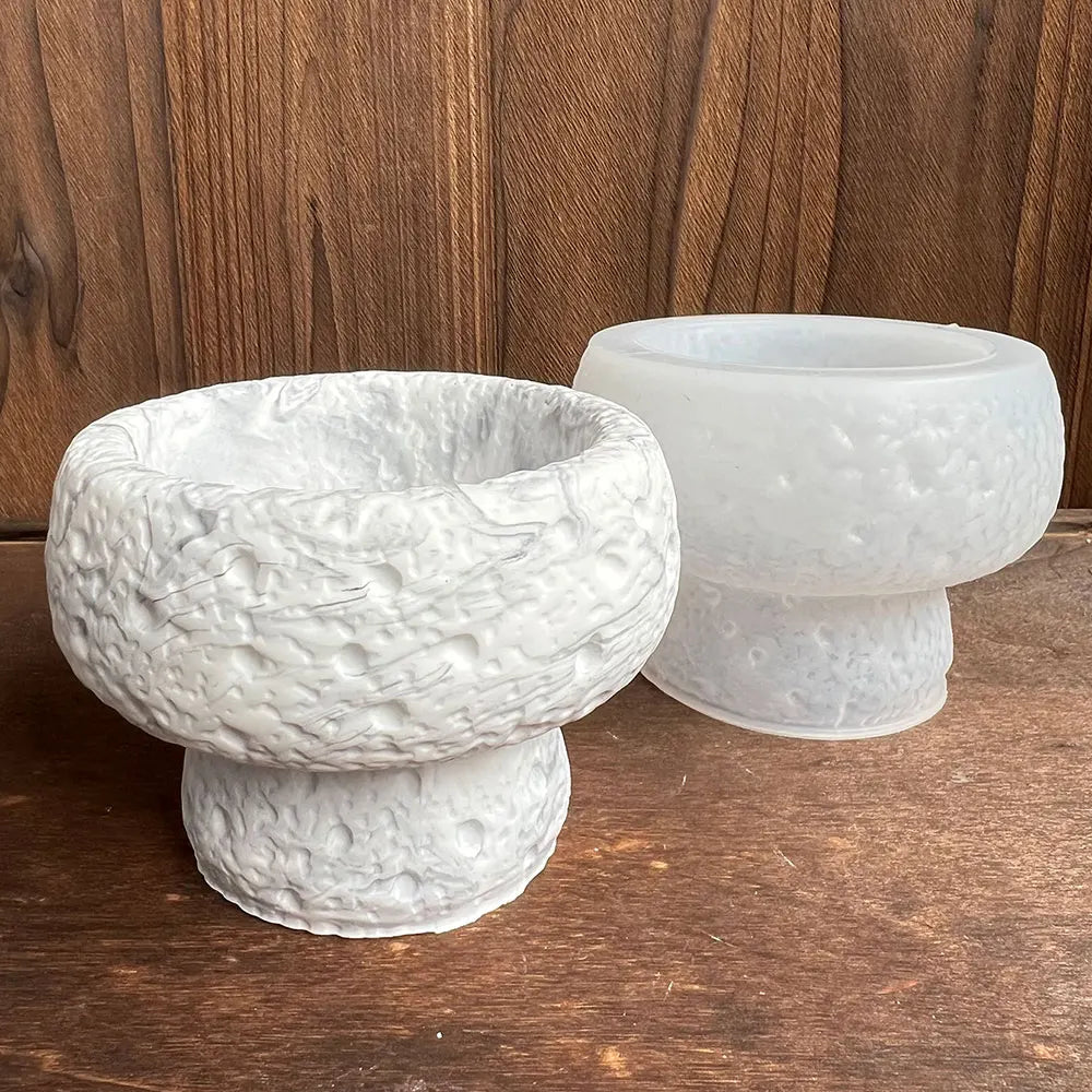 Silicone Mold for Candle Holder, Cement Bowl & Resin Tray DIY