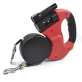 3M Retractable Double Dog Leash – LED, No Tangle, Reflective