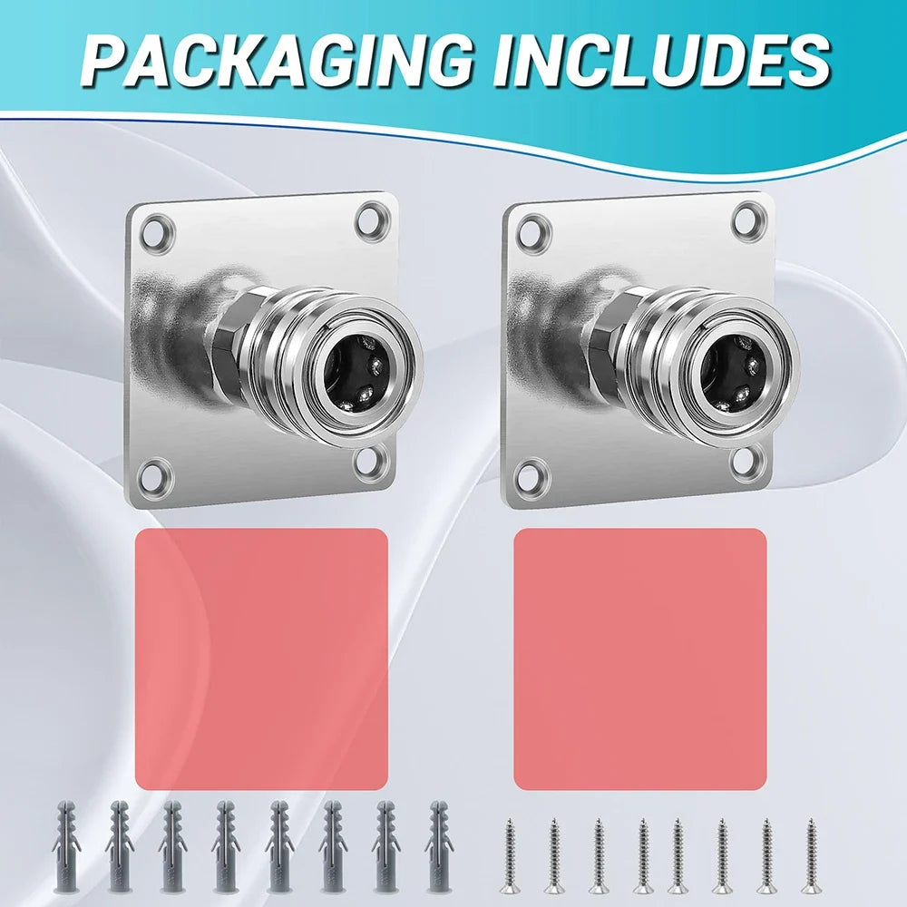 Pressure Washer Gun Wall Mount Rack – Stainless Steel Storage