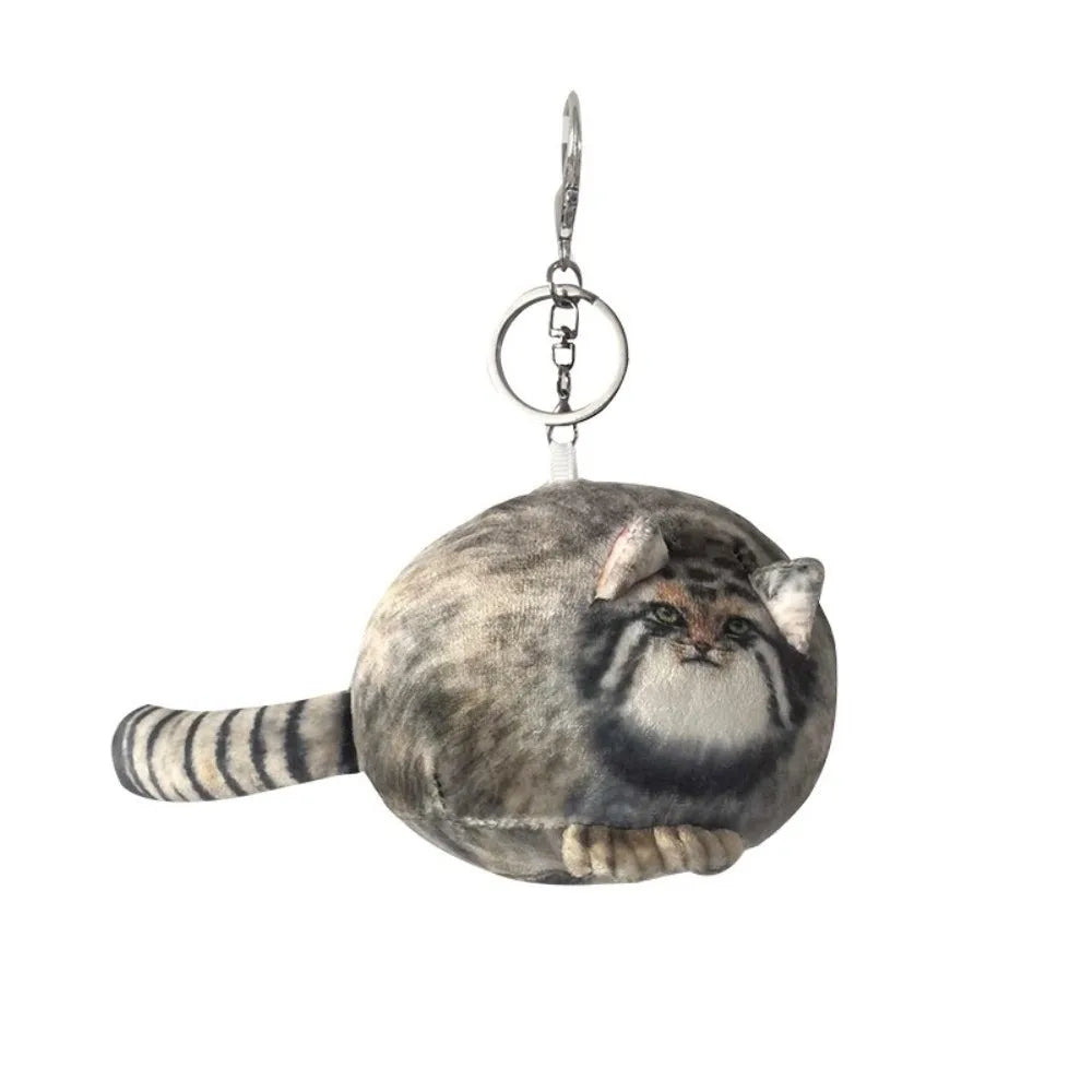 Ultra Soft Pallas Cat Plush Pillow – Realistic Huggable Gift