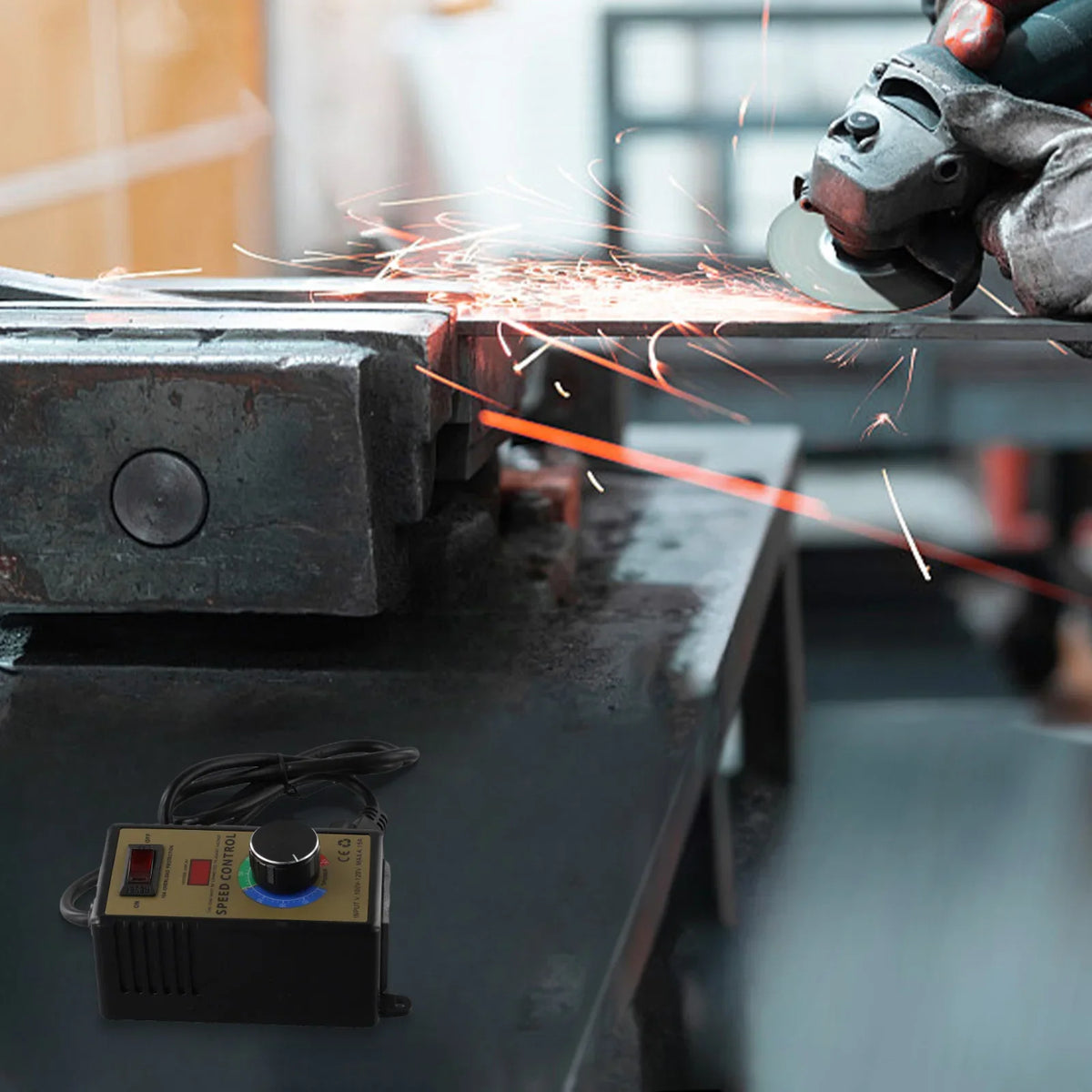 Stepless Speed Controller Switch – Angle Grinder, Fan & Drill