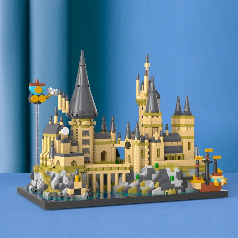Medieval Magic Castle DIY Block Model Set | Adult Miniature Kit