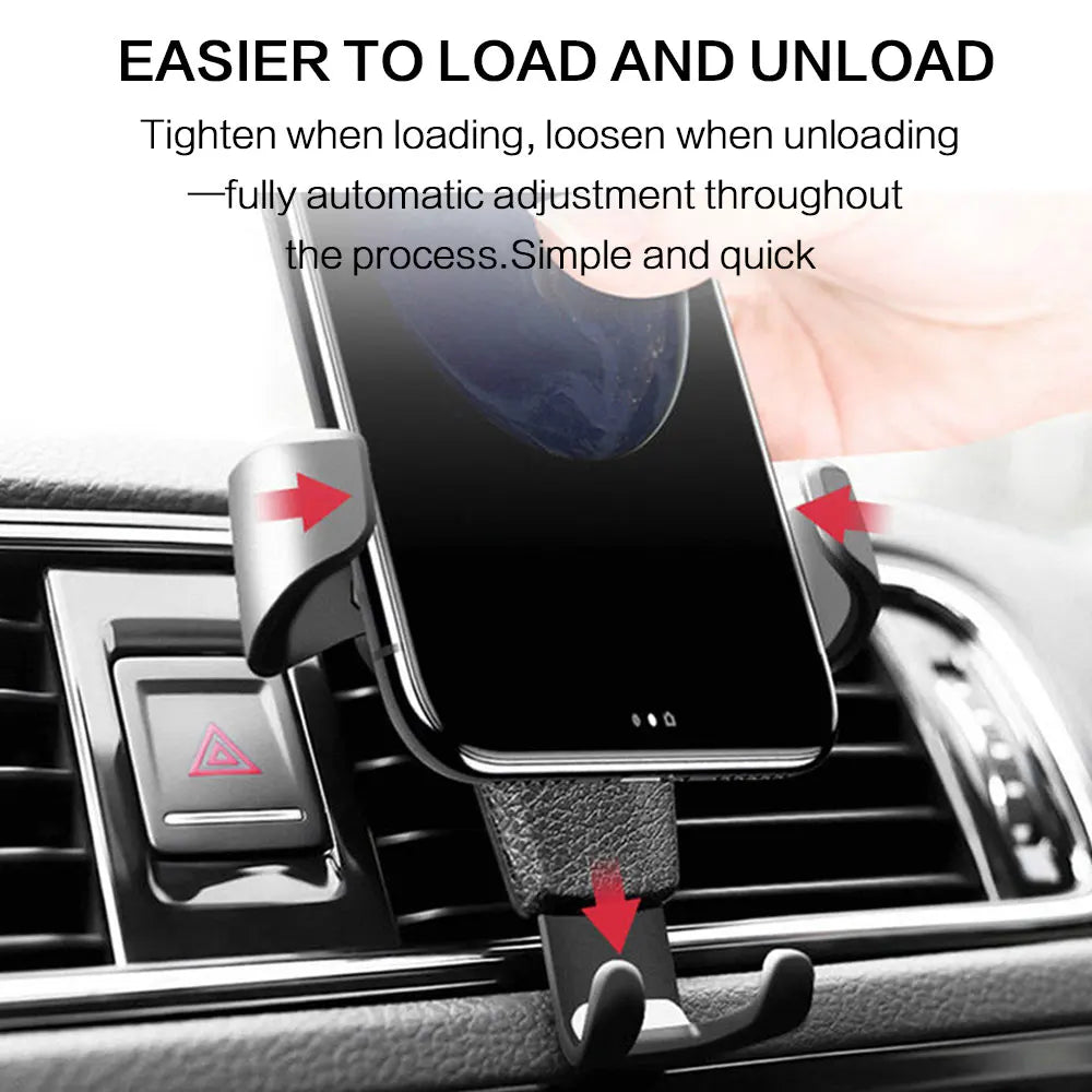 STONEGO Gravity Car Phone Mount – Air Vent Clip 360° Holder