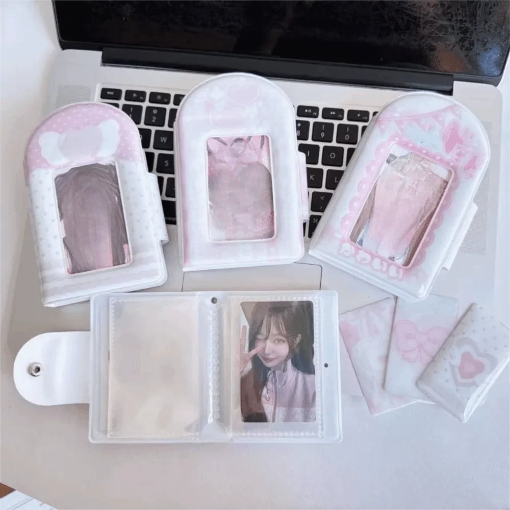 3-Inch Photocard Binder Album 32 Pockets – Cute Kpop Card Holder