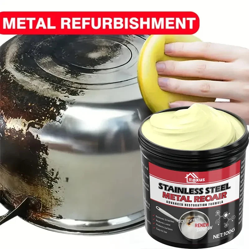 Stainless Steel Kitchen Cleaning Paste – Cookware & Stove
