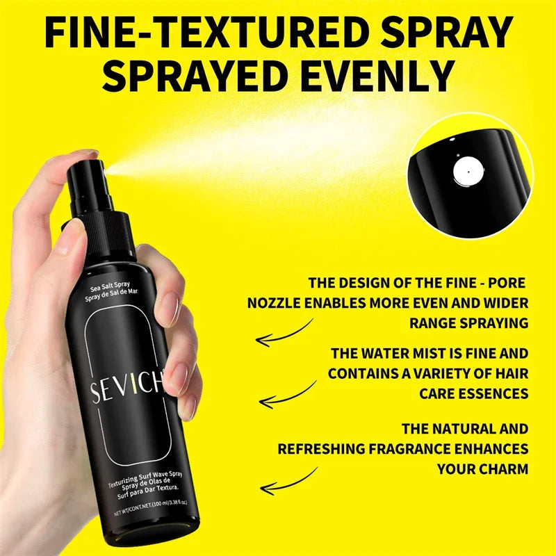 Sevich Sea Salt Hair Spray – Volume, Texture & Light Hold