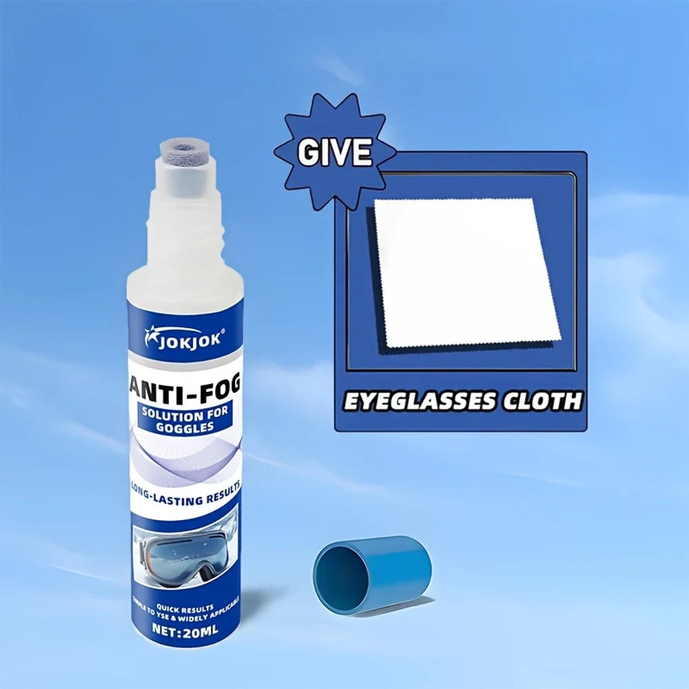 JOKJOK Anti-Fog Spray for Goggles, Masks & Eyewear – 100ml
