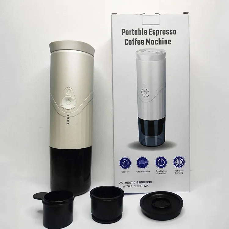 DUTRIEUX Portable Espresso Machine | Capsule & Powder, Battery