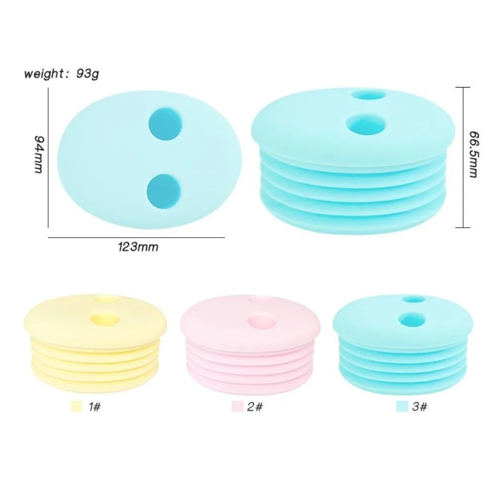 Silicone No-Mess Snack Box with Lid | Foldable Food Container