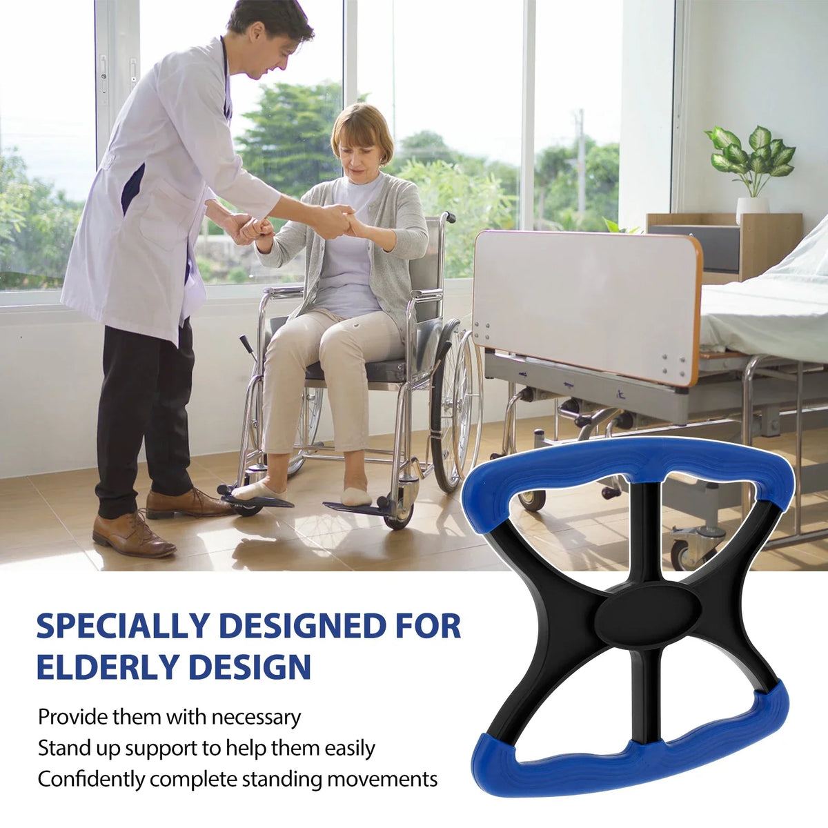 Portable Stand Assist Aid – Non-Slip Handles for Seniors