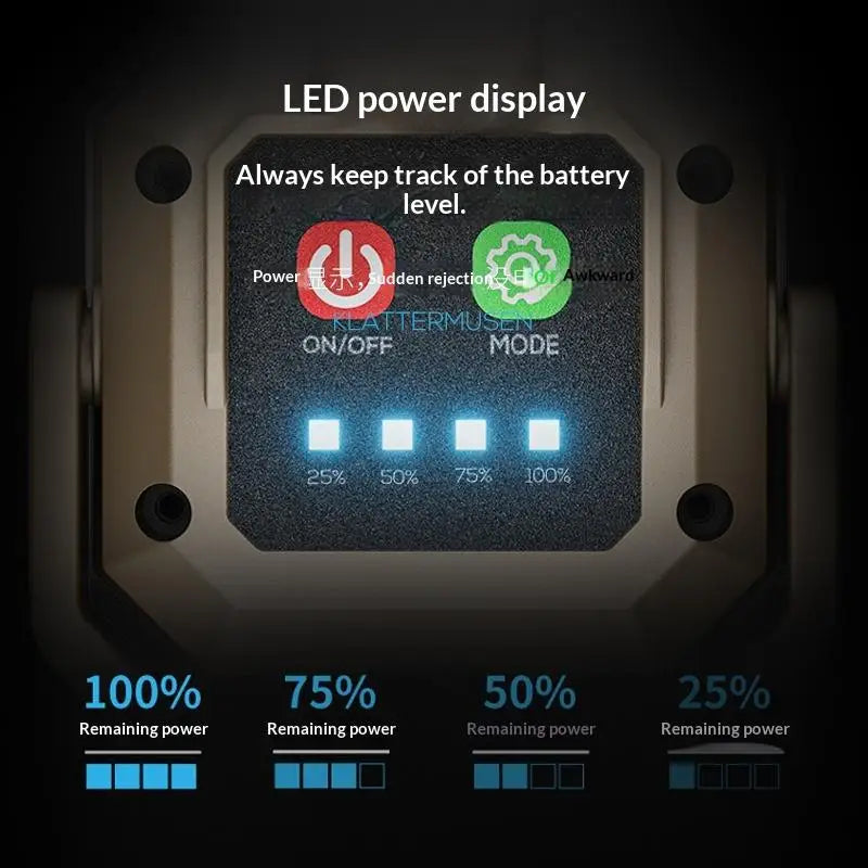 Rechargeable LED Work Light | Waterproof Magnetic Inspection Lamp