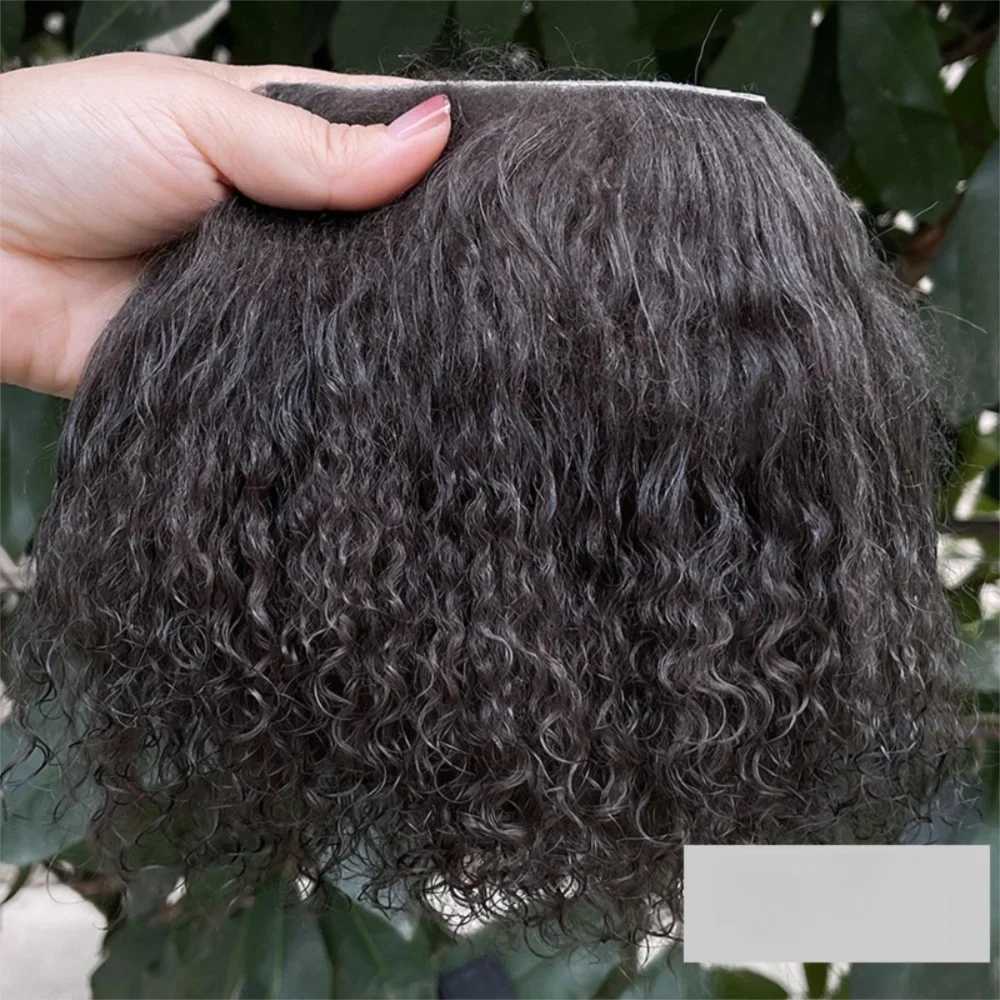 Mohair Lamb Wool Curly Hair Weft – DIY Doll Wig Extensions