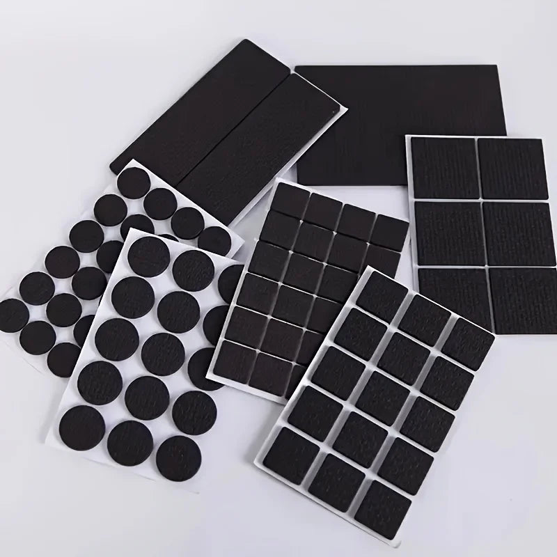 Rubber Chair Leg Pads – Anti-Slip Self-Adhesive Floor Protectors