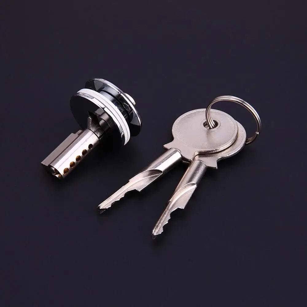 Copper Cylinder Lock for Sliding Glass Door Cabinet Showcase