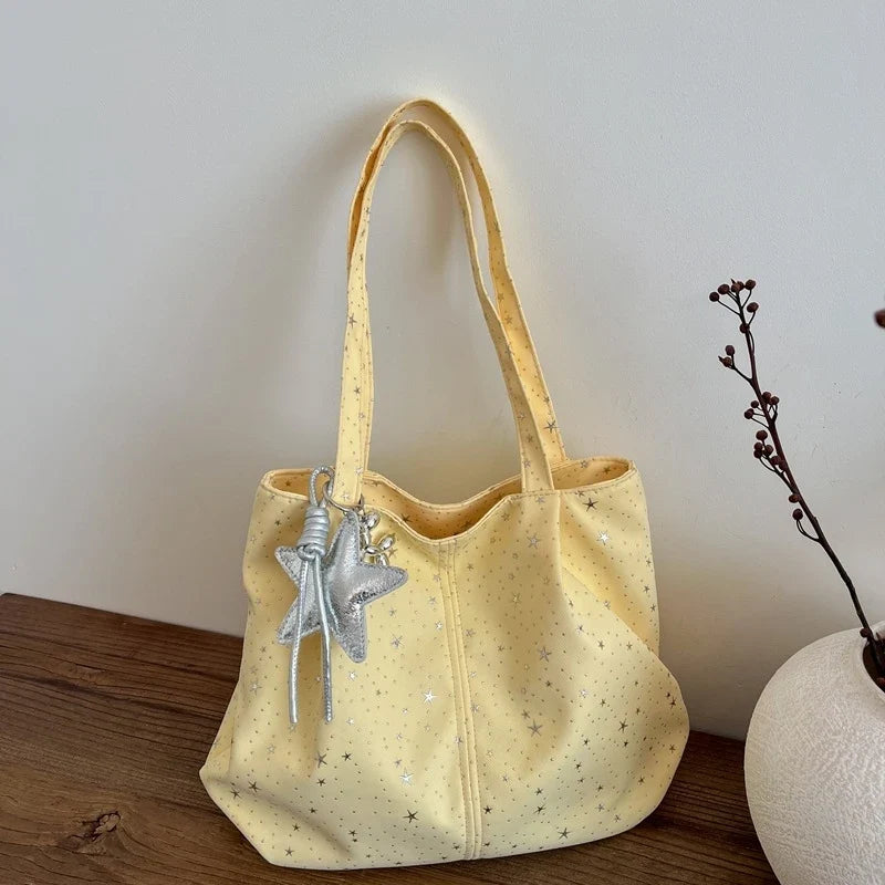 Women's Large Capacity Tote Bag – Korean Style Shoulder Bag