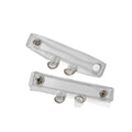 2pcs Transparent PVC Bag Strap Extension Buckle Clip