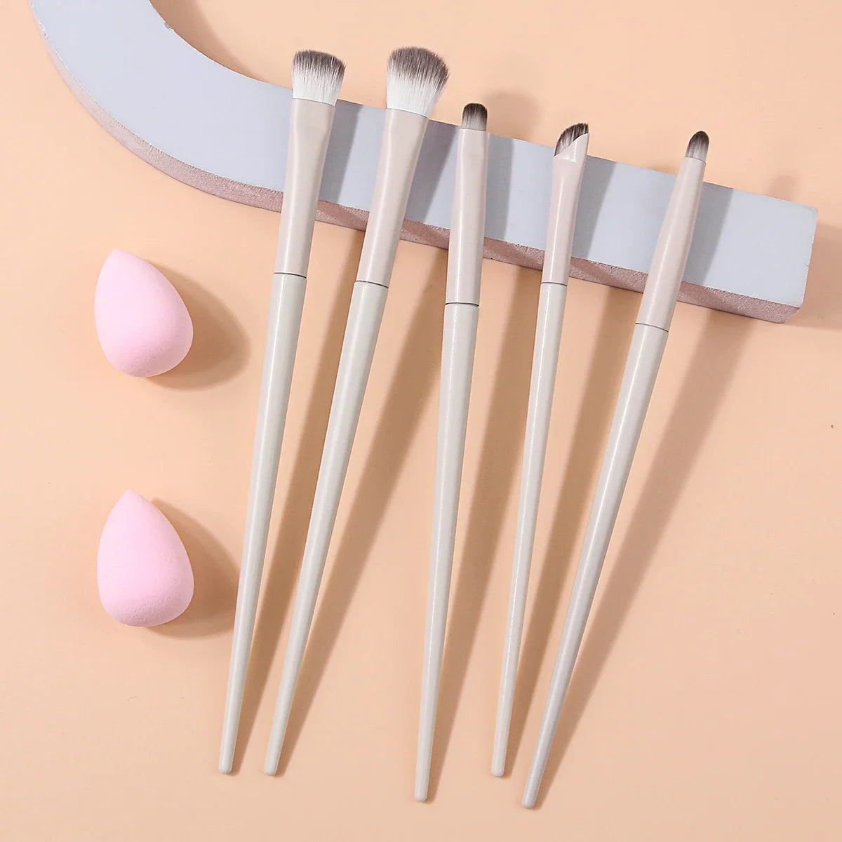 7-Piece Soft Makeup Brush Set – Highlighter, Concealer & Eyeshadow