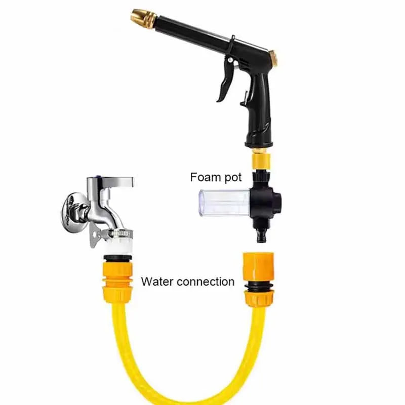 High Pressure Water Gun – Adjustable Nozzle Car Wash & Garden