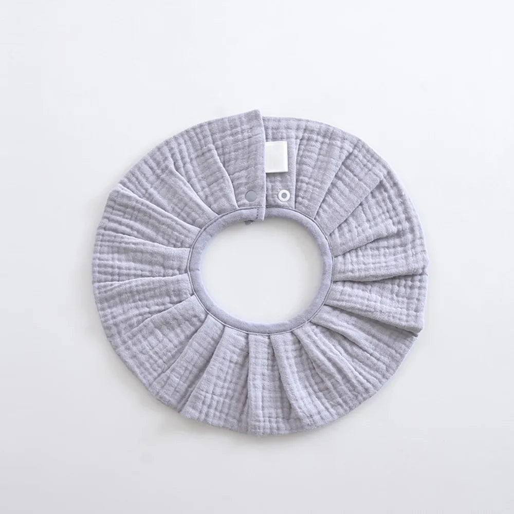 Pure Cotton Baby Bandana Drool Bibs | 360° Reversible Snap