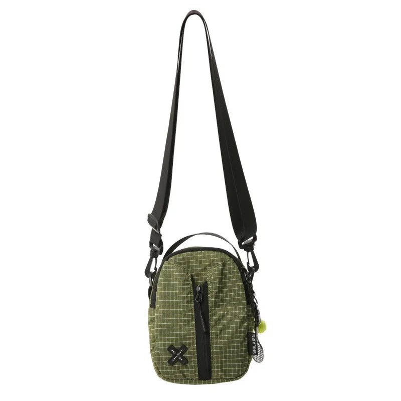 Women's Plaid Crossbody Bag – Casual Multifunctional Phone Bag