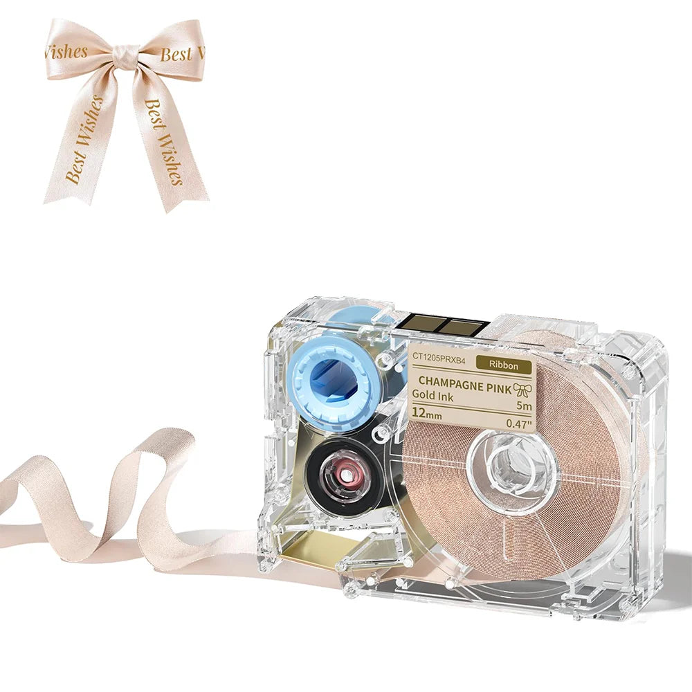 Phomemo A30 P15 Satin Fabric Ribbon Cartridges 12mm DIY Crafts