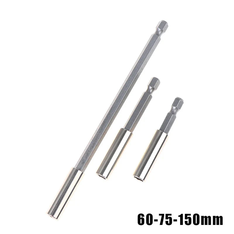 Magnetic Hex Shank Bit Extension Adapter – Power Drill 60–200mm