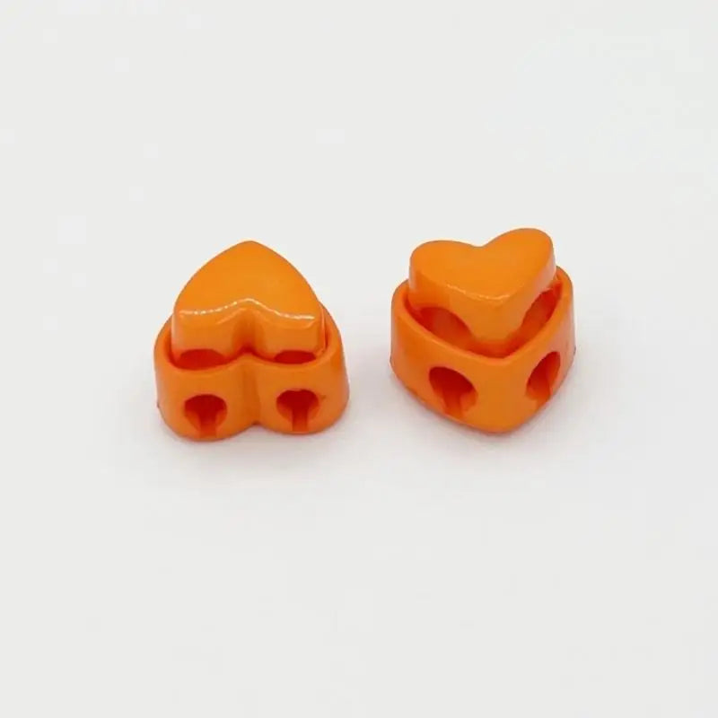 5pcs Heart-Shaped Cord Locks Spring Toggle Stoppers – 5 Pack