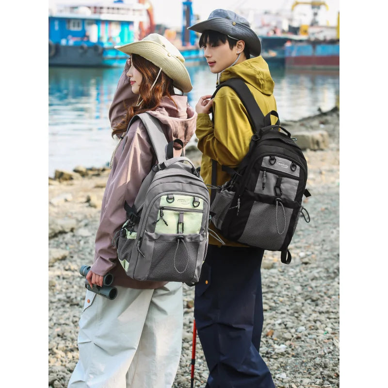 Nixie 20-35L Water-Resistant Nylon Hiking Backpack – Unisex