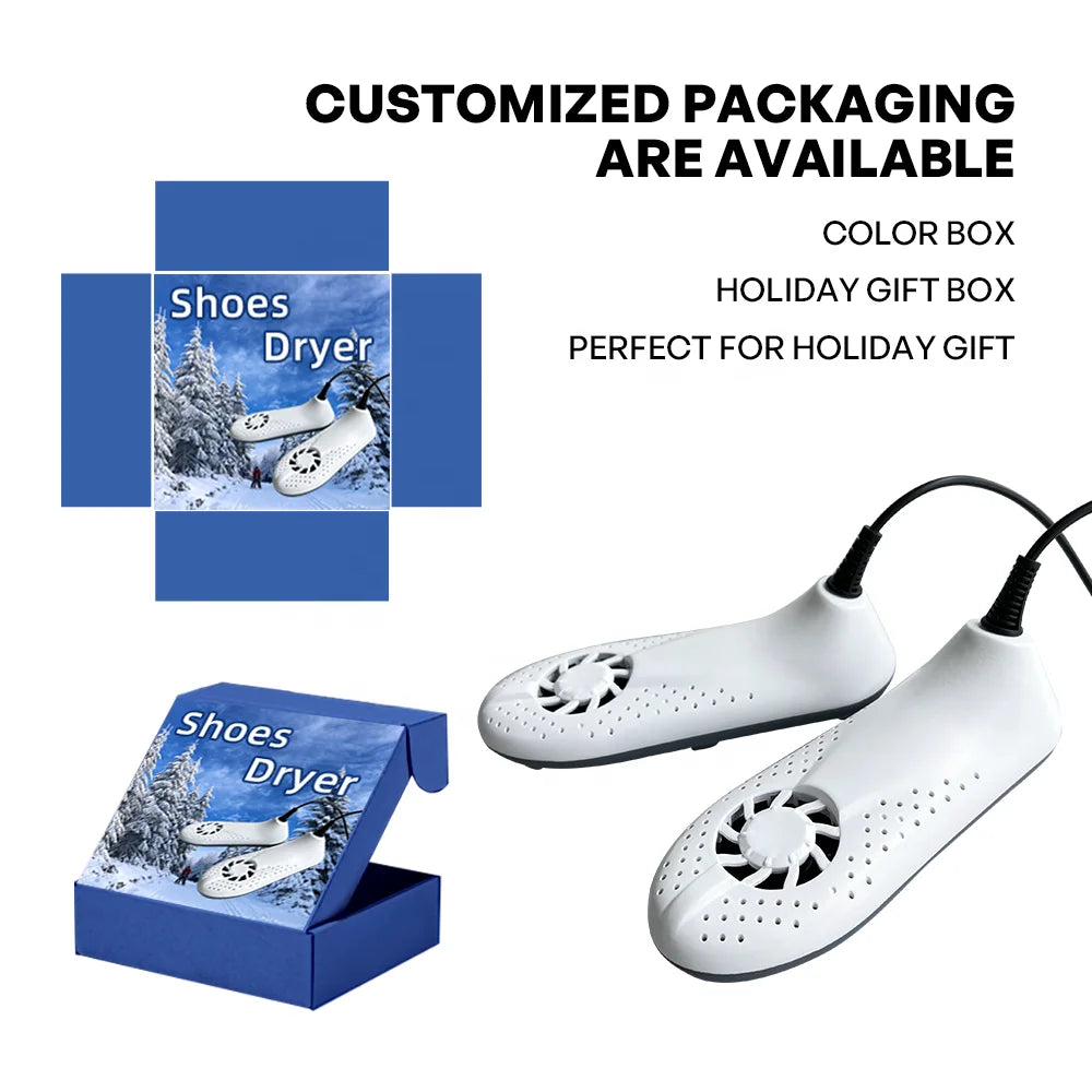 Portable Electric Boot & Shoe Dryer – Fan Drying & Deodorizing