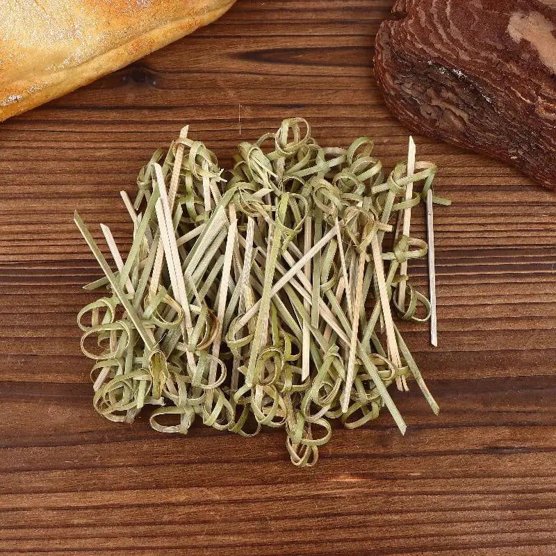 Bamboo Knot Skewers 100/200-Pack – BBQ & Cocktail Picks