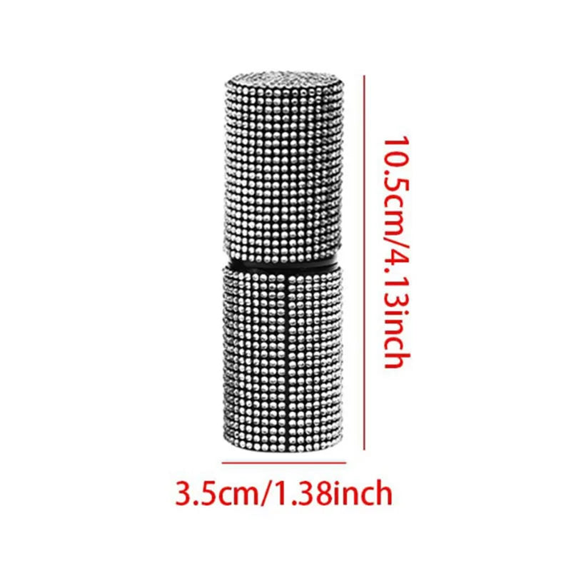 Telescopic Rhinestone Makeup Brush – Fluffy Blush & Powder