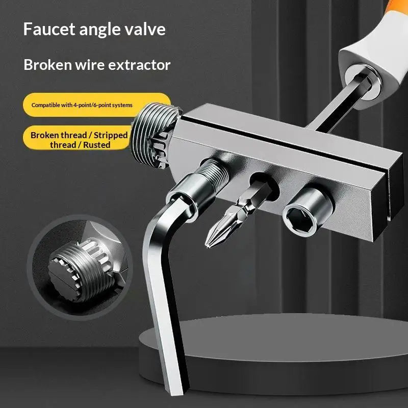 Heavy Duty Broken Screw Extractor – 1/2 & 3/4 Inch Pipes
