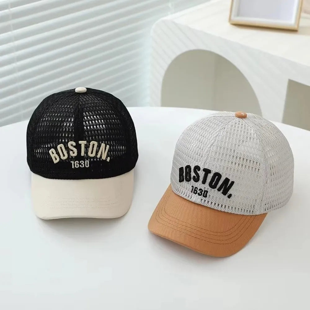 Toddler Baseball Cap – Breathable Mesh Sun Visor Hat for Kids