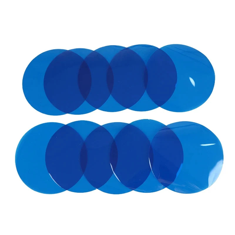 Self-Adhesive Color Gel Filter Sheets for Lamps | 5/10Pcs 10cm