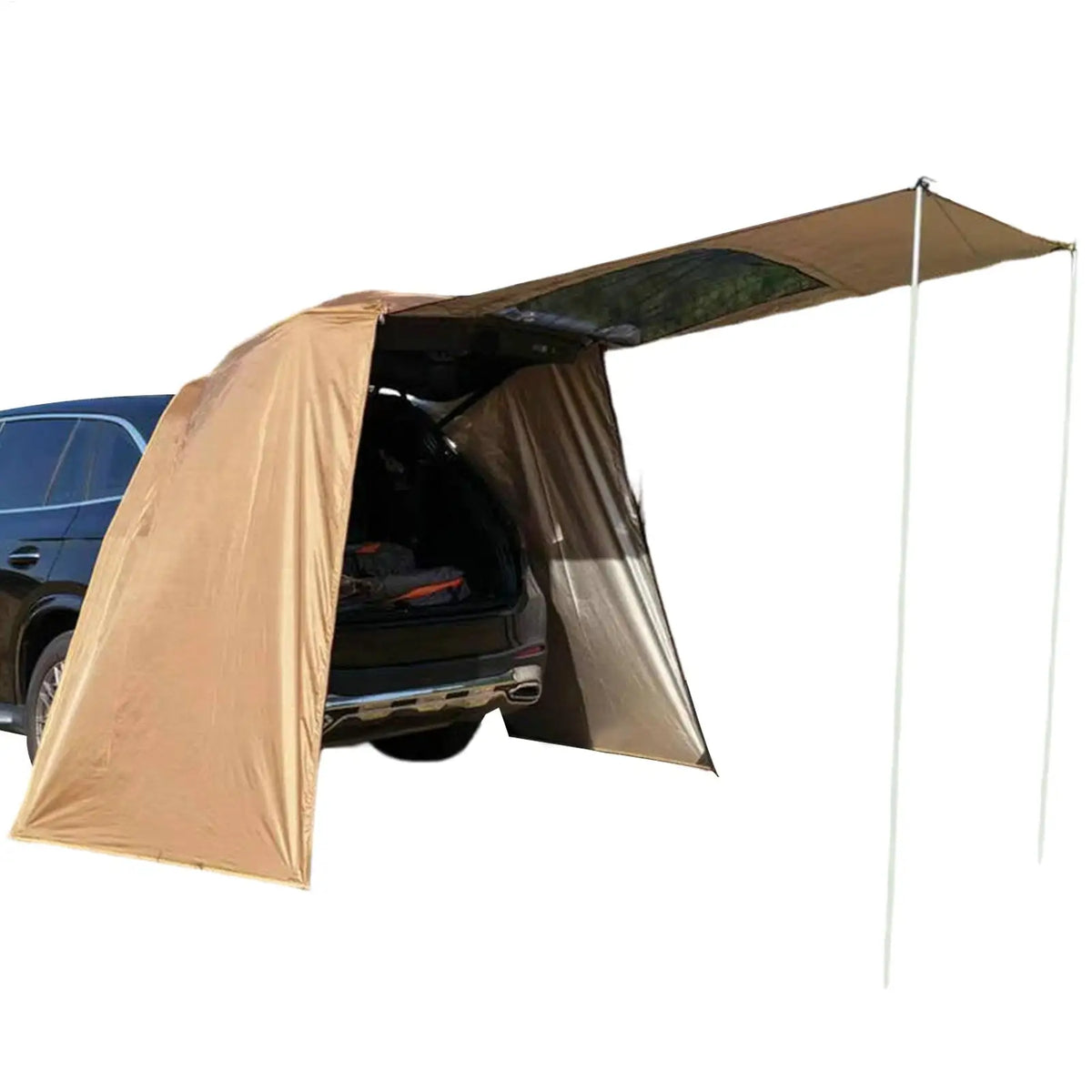 Waterproof SUV Trunk Tent – Portable Tailgate Awning Camping