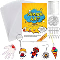 Shrink Plastic Sheet Kit – 25 Sheets & 150 Accessories DIY