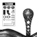 BUCKLOS Carbon Fiber Bike Computer Mount for Garmin GPS