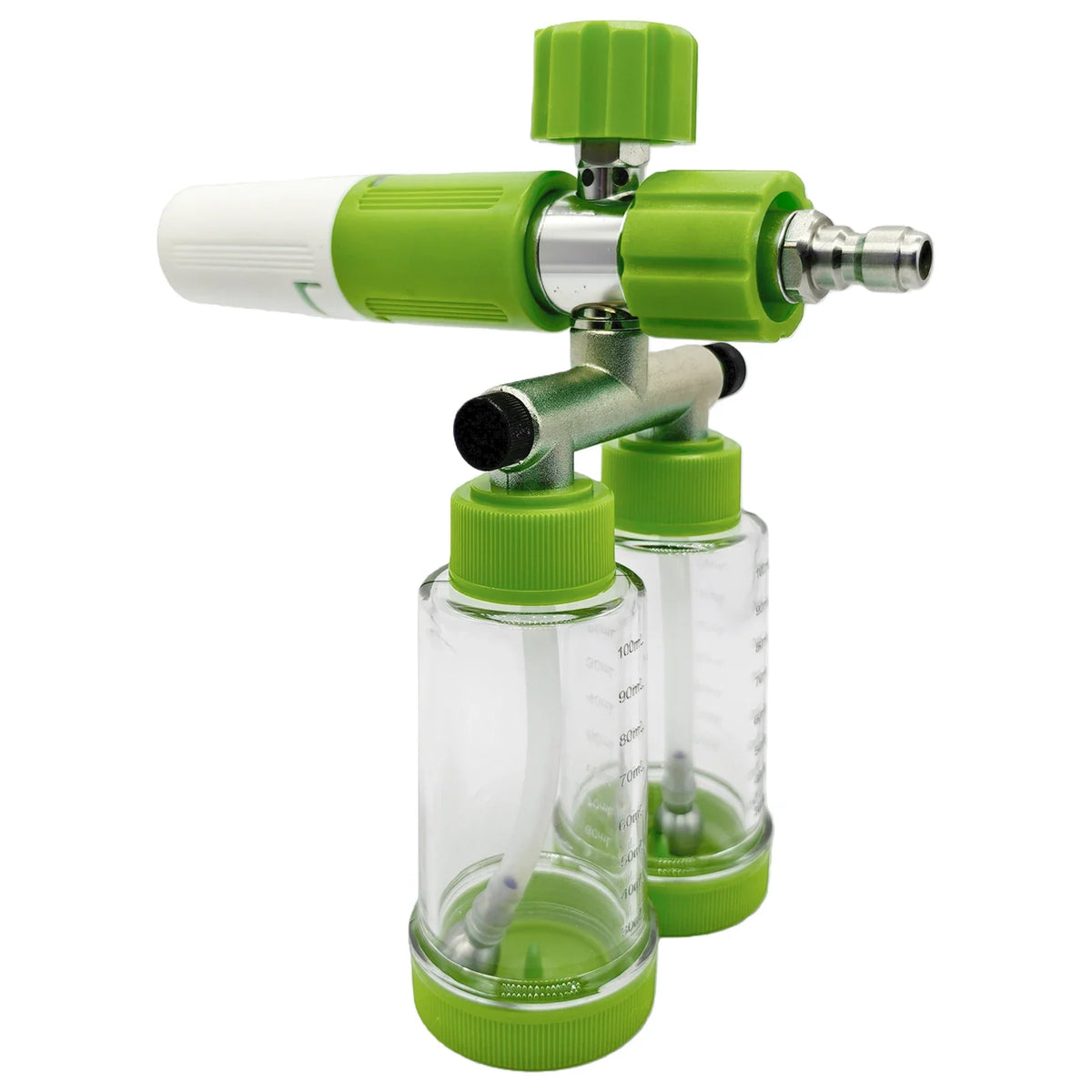 VKTECH 100ML Dual-Kettle Snow Foam Lance Car Wash Sprayer