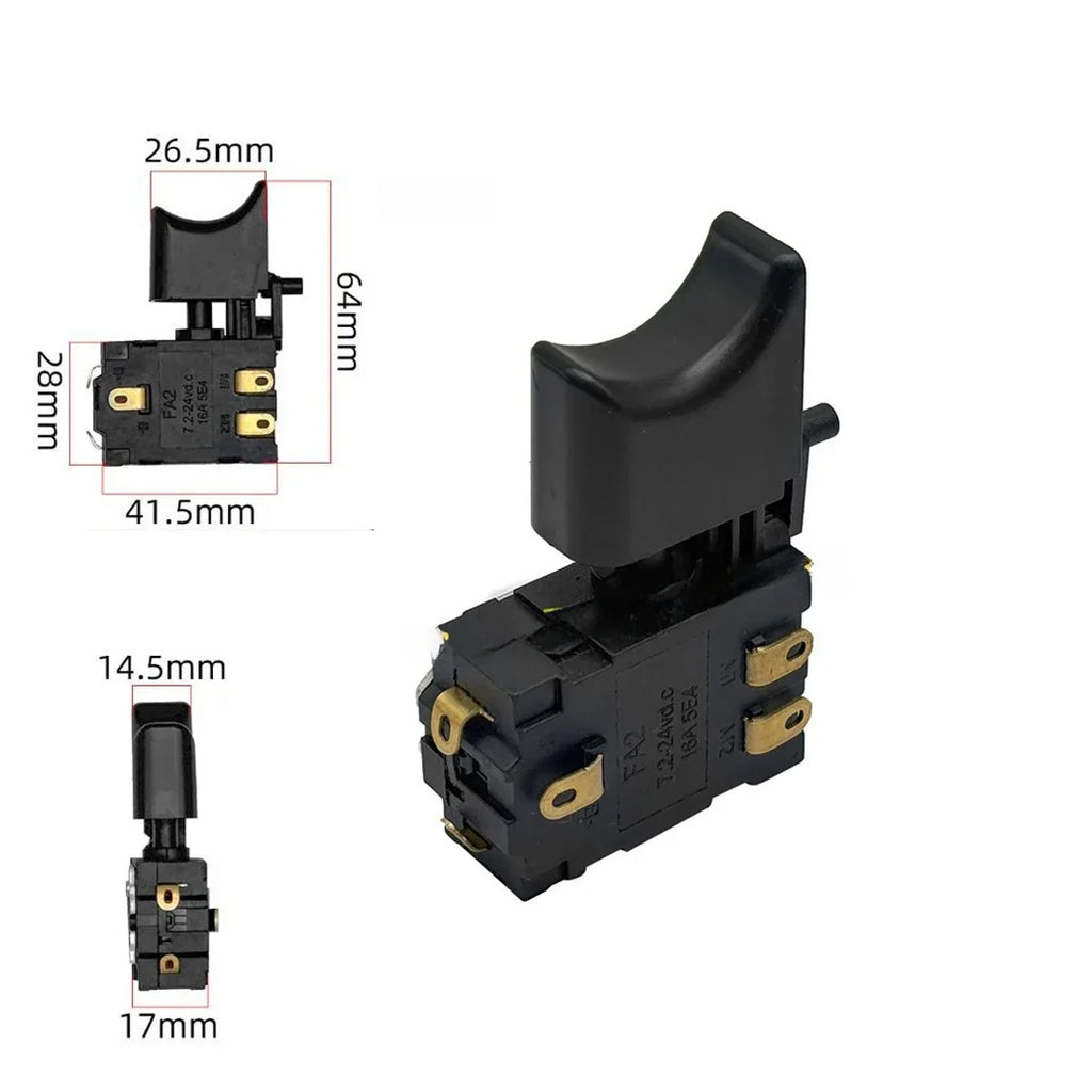 12V 21V Drill Switch – Forward Reverse Variable Speed Control