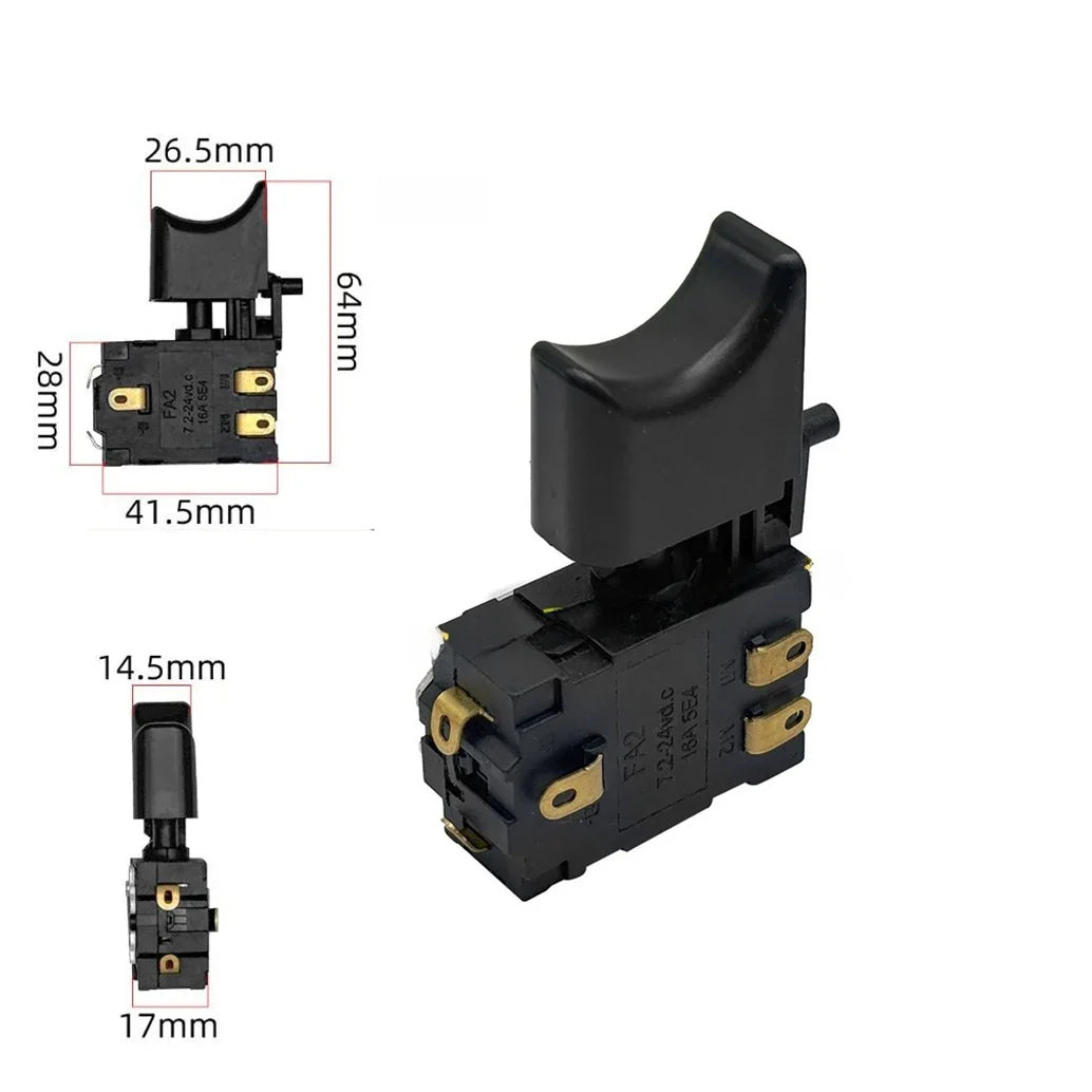 12V 21V Drill Switch – Forward Reverse Variable Speed Control