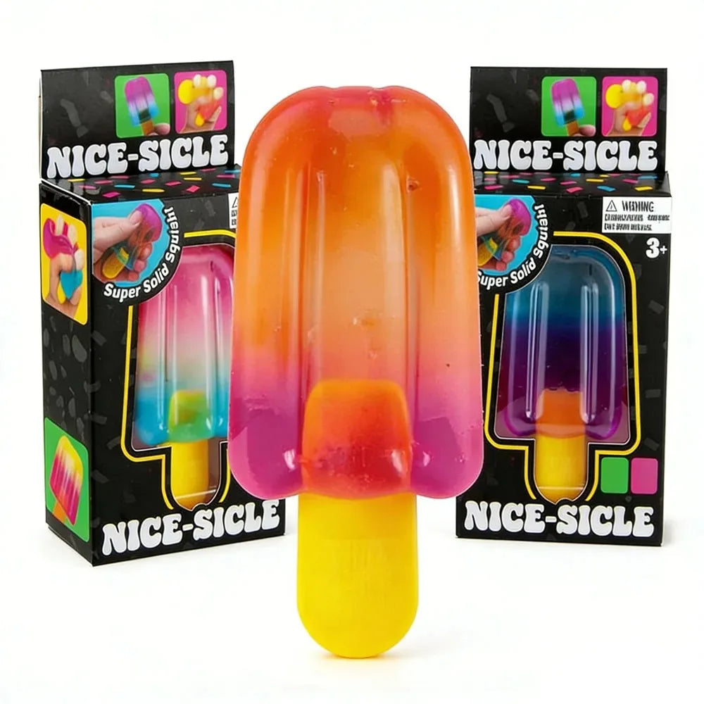 Needoh Nice Cube & Sicle Squishy Sensory Fidget Toy