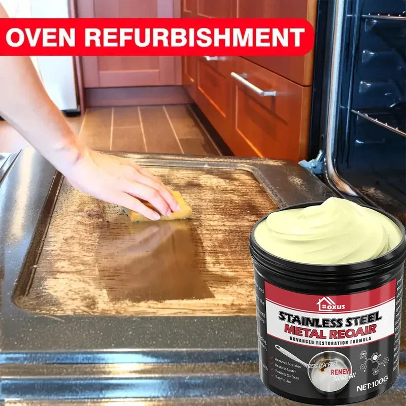 Stainless Steel Kitchen Cleaning Paste – Cookware & Stove