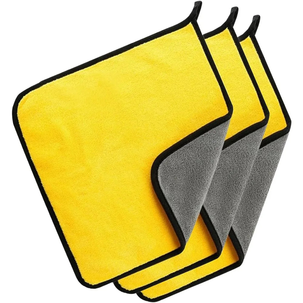 Nixie Microfiber Car Detailing Towels 12x12 – 3/5/10 Pack