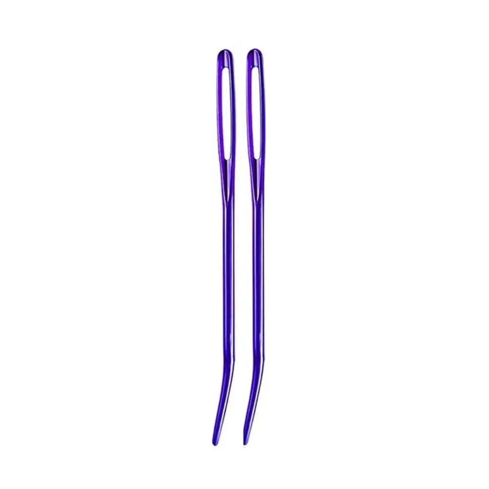 Bent Tip Big Eye Tapestry Needles – Aluminum Knitting Crochet