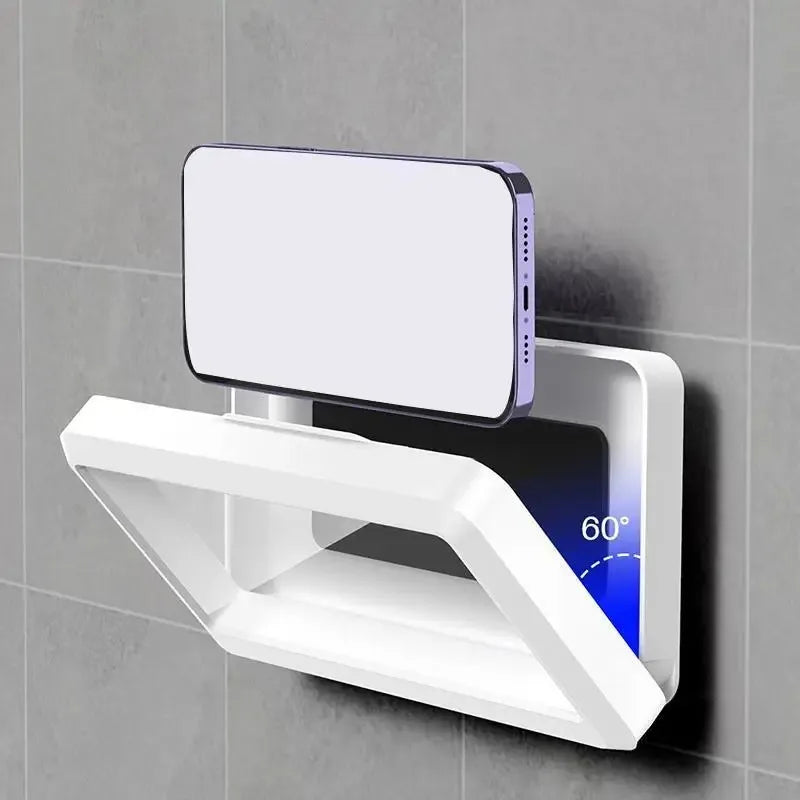 360° Waterproof Shower Phone Holder – Anti-Fog Touch Case