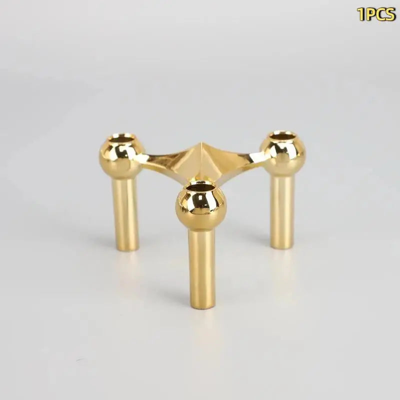 Nordic Geometric Candlestick Holder | Luxury Tabletop Decor