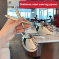 Large 304 Stainless Steel Rice Spoon – Ergonomic Serving Spoon